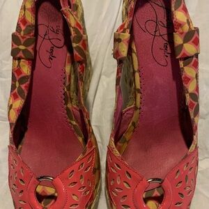 Colorful Women's Wedge Shoes